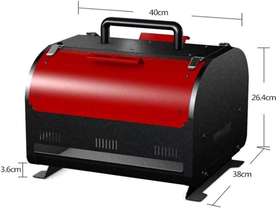 バーベキューグリルポータブル家庭用厚いステンレス鋼の木炭複数人